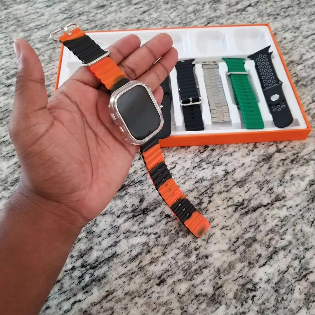 Crown H70 Ultra 3 Smart Watch – Super AMOLED | 7 Bands | Bluetooth Calling