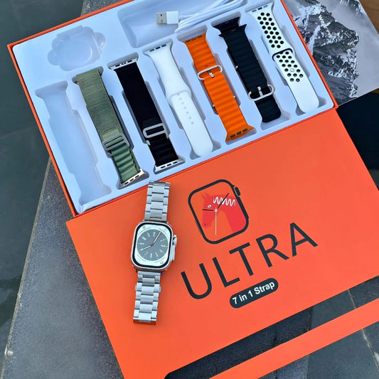 Crown H70 Ultra 3 Smart Watch – Super AMOLED | 7 Bands | Bluetooth Calling