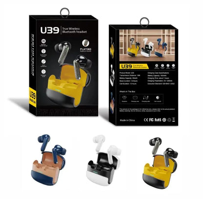 U39 True Wireless Earbuds – Plating Finish | Magnetic Charging | Intelligent Touch