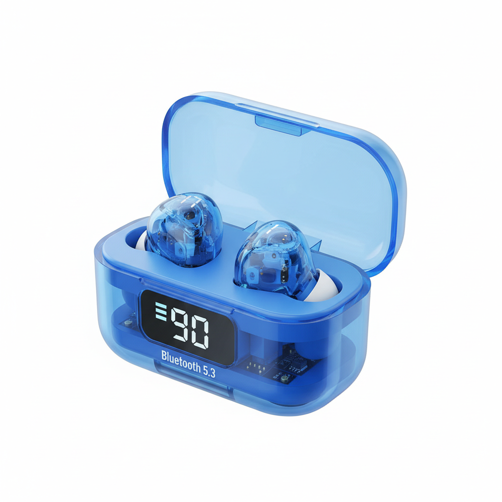 Air31 Wireless Earbuds – LED Battery Display | Bluetooth 5.3 | 3 Colors