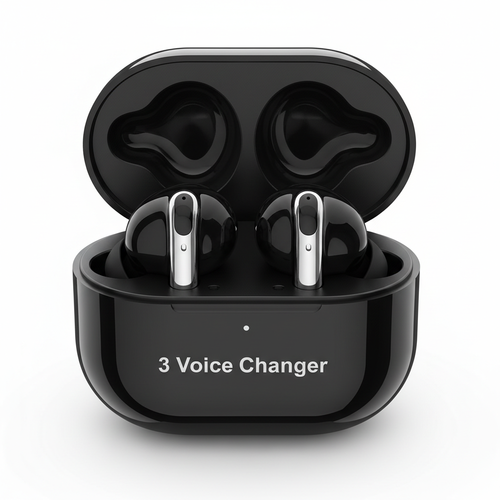 Buds Pro 4 Wireless Earbuds – 3 Voice Changer | Volume Control | 48H Battery