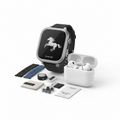 Crown i60 Ultra 2 Smart Watch + Earbuds Combo – 10+1 Set | Bluetooth Calling | AMOLED