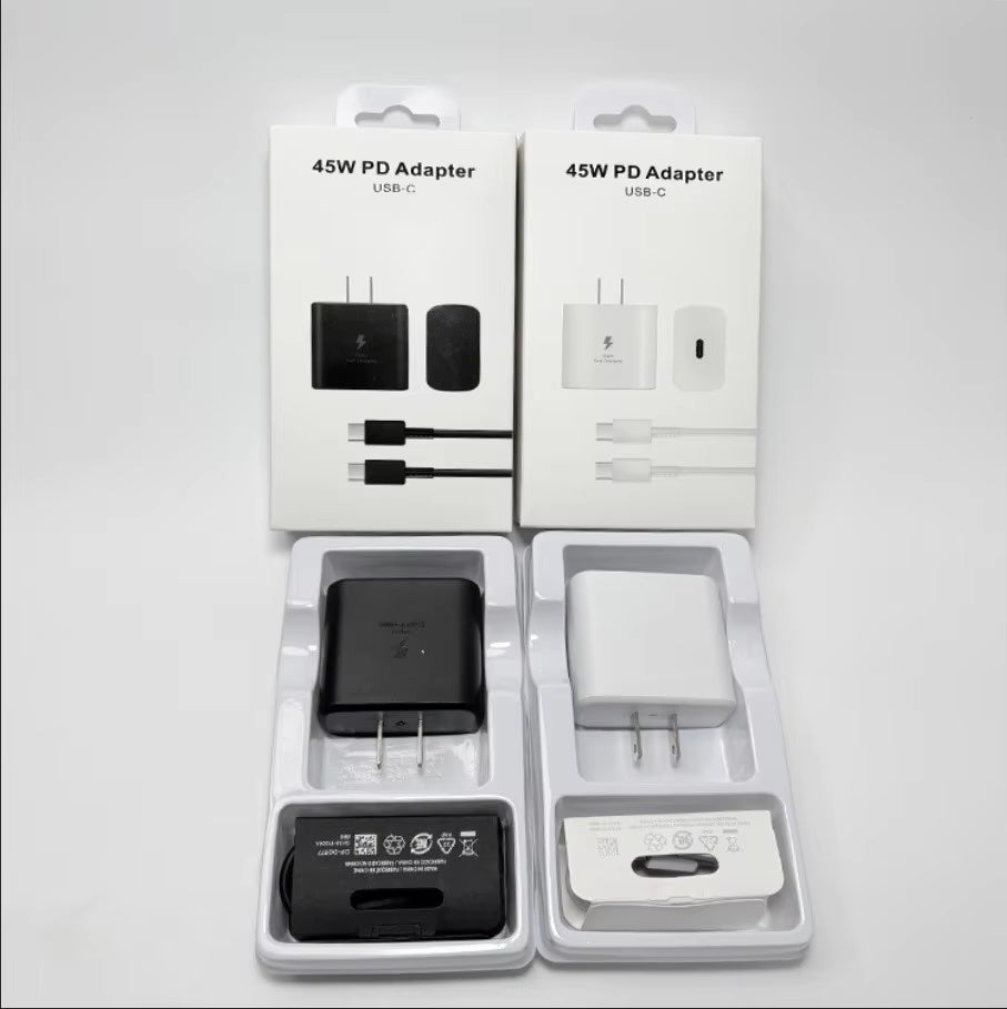 Samsung 45W USB-C Super Fast Charger – PD Adapter | Universal Compatibility