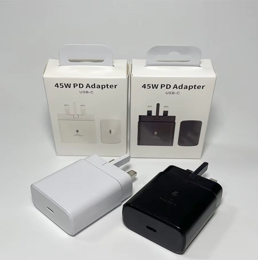 Samsung 45W USB-C Super Fast Charger – PD Adapter | Universal Compatibility