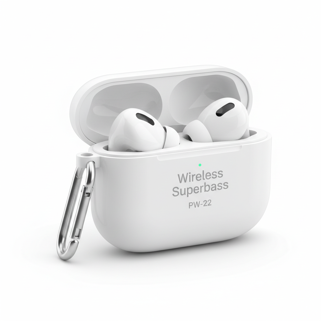 Wireless Superbass PW-22 Earbuds
